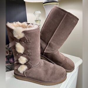 Koolaburra by UGG Women's Victoria Tall Fashion Boot Cinder